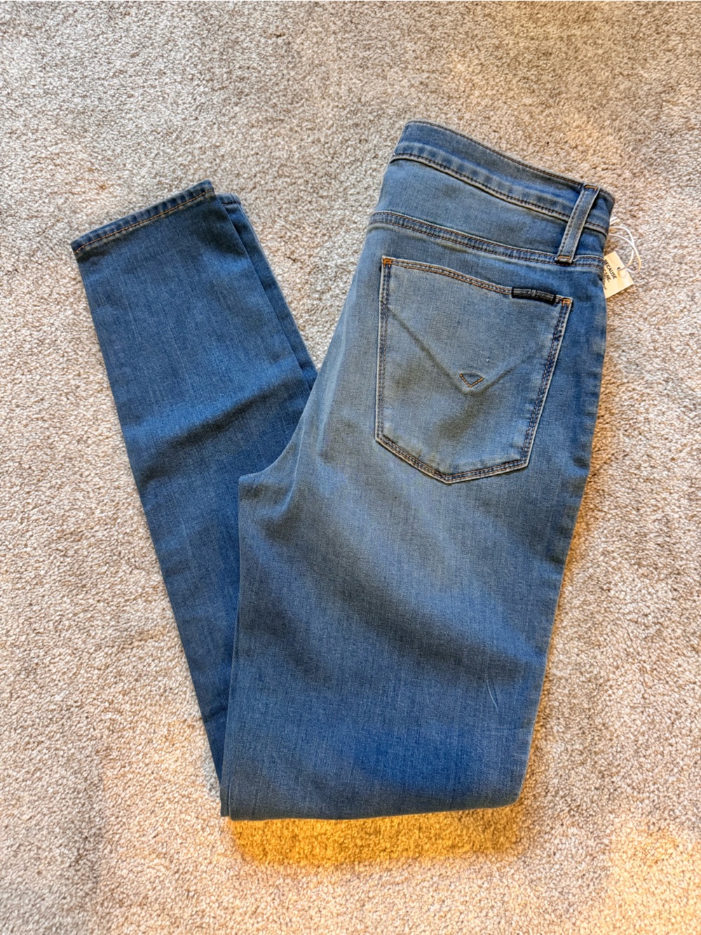 NWOT Hudson Jeans Women's Skinny Jeans in Light Blue Wash